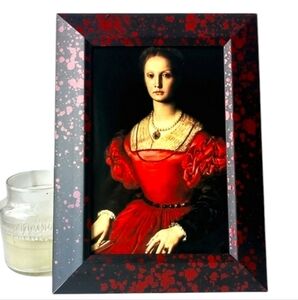 Serial Killer Elizabeth Bathory Gothic Oddity Queen Horror Bloody Gore Framed